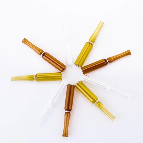 ybb iso 2毫升透明琥珀色玻璃安ampou由低或中性硼硅制成,用于注射液