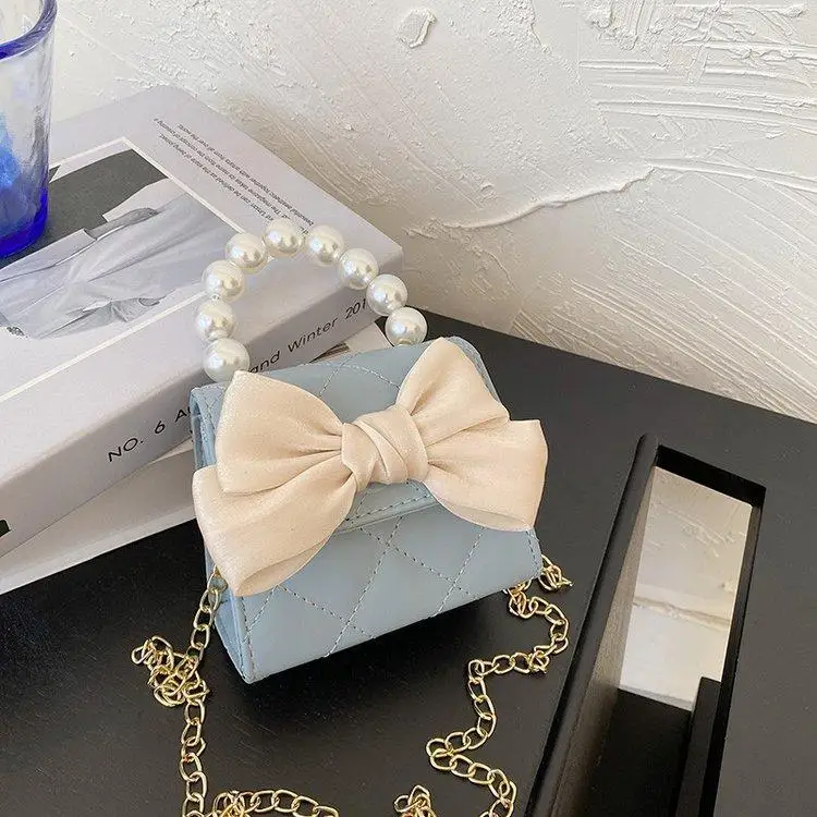 

2021 Cute Kids Women Bags Trendy Mini Bow Crossbody Purses Handbags For Women Children Fashion Small Bags