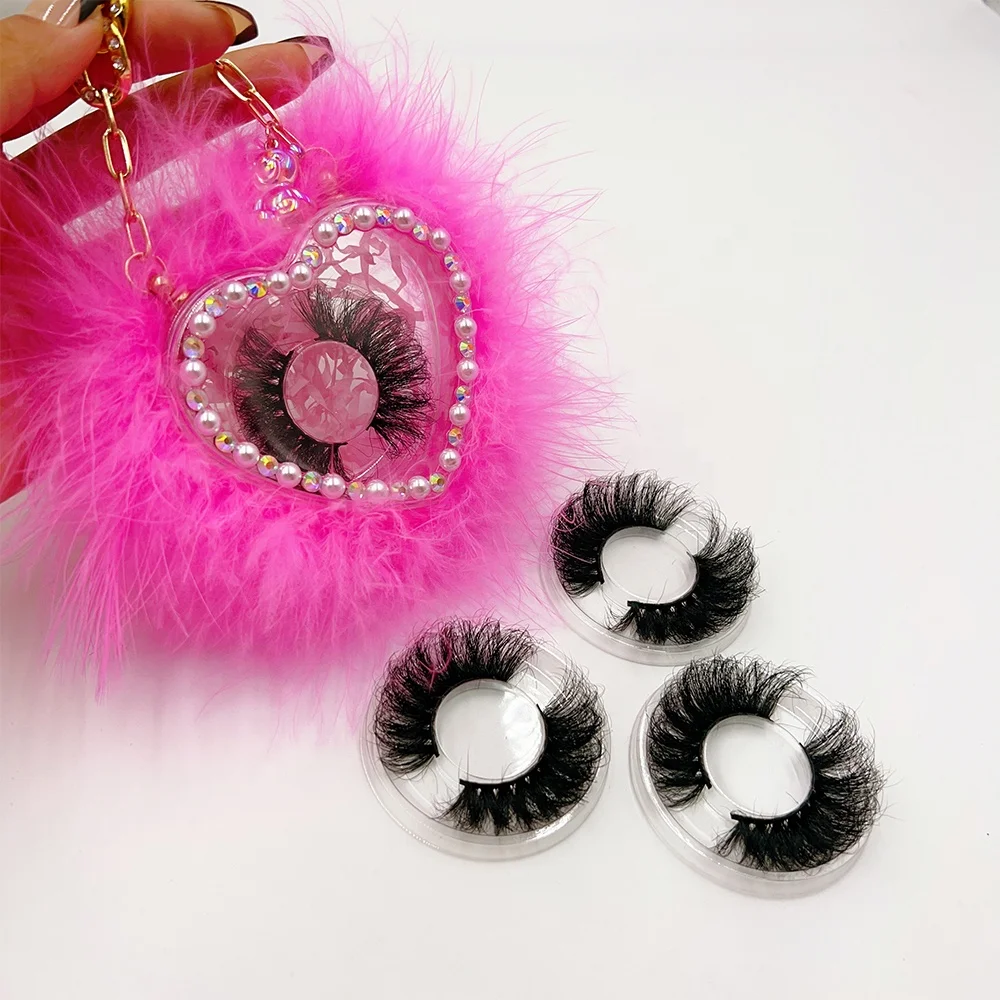 

Wholesale Empty Lash Box Packaging Glitter Cases Fluffy Lash Box Wholesale Lash New Style Rhinestone Box Fluffy Eyelash Package