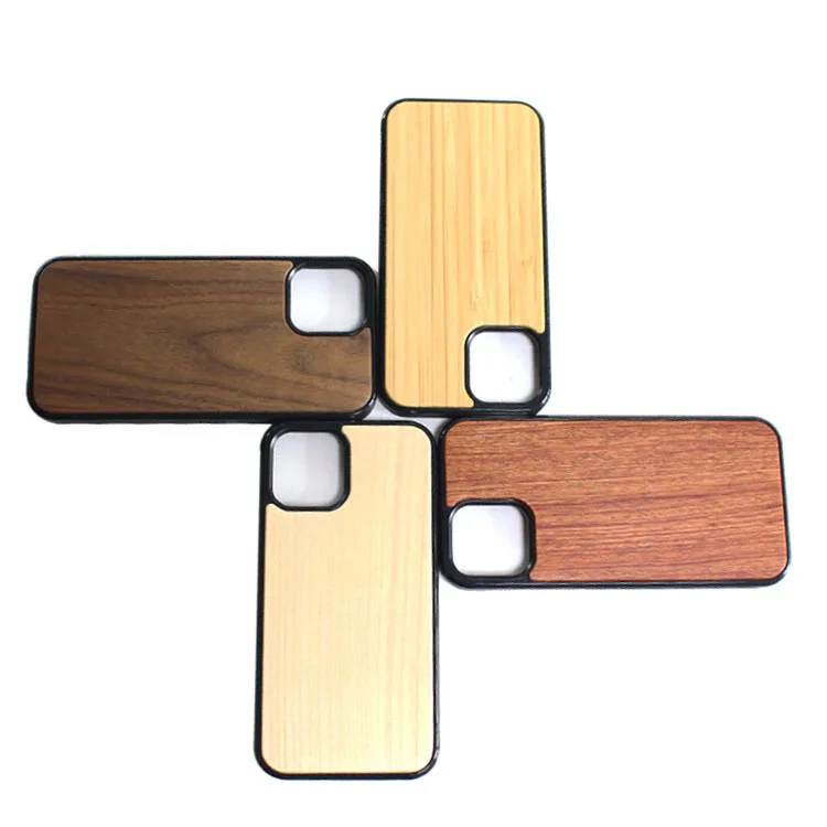 

Hot Sale Natural Real bamboo Wood Mobile Phone Cover For iPhone 12 Pro Max