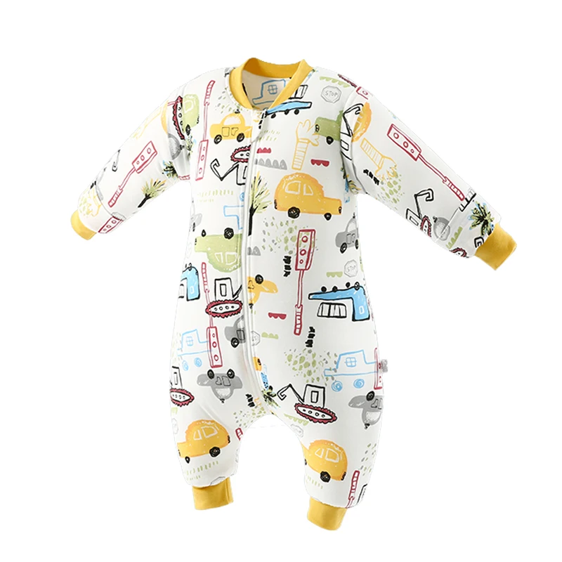 
Baby sleeping bag autumn and winter thick section 0-6 years old baby jumpsuit boy clothes made in China 