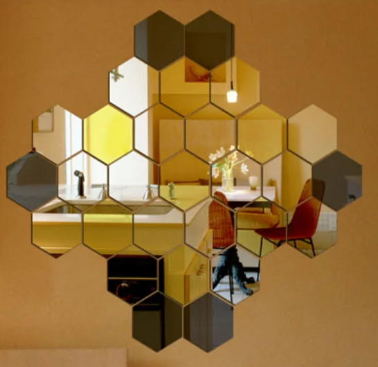 Factory Laser Cutting Back Adhesive Mirror Wall Decor Buy Acrylic