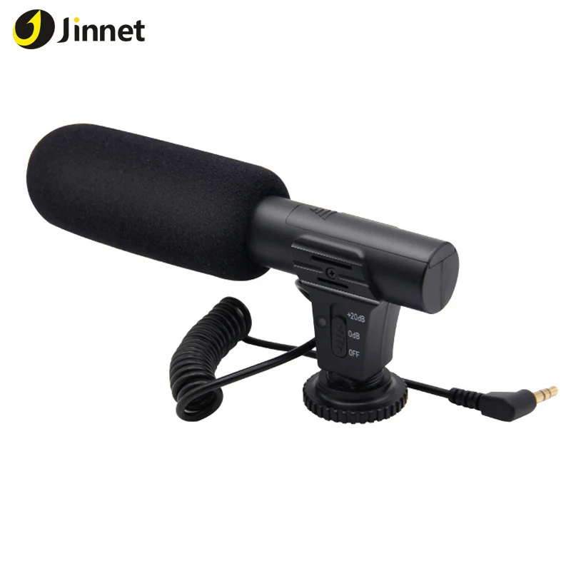 Mic05 03.5mm Super Sensitive Microphone Condenser Mic For Canon Dslr