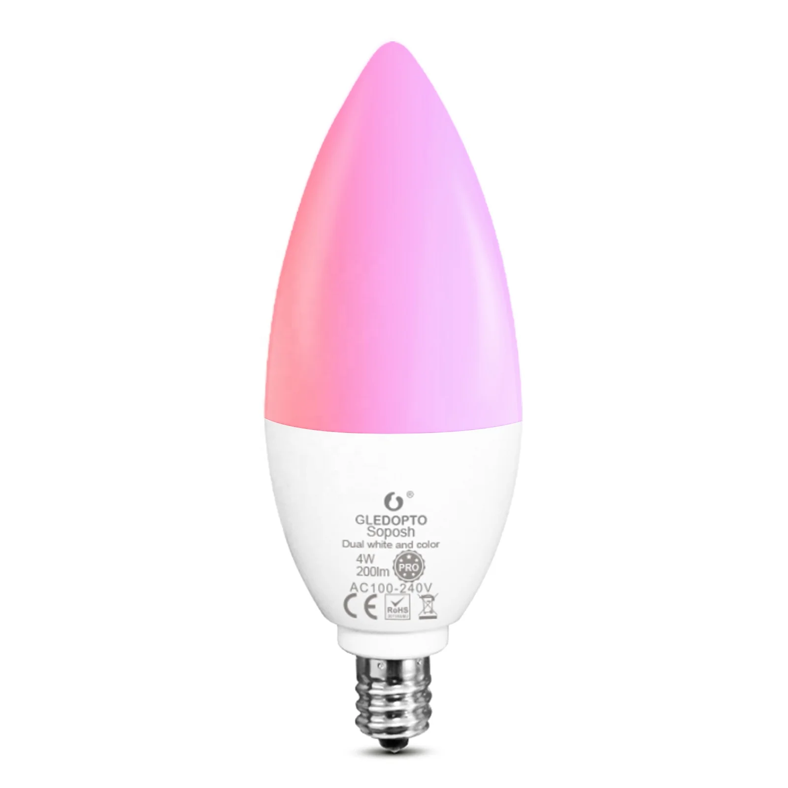 ZIGBEE PRO Wireless LED E14 LED Bulb Multi-color E12 LED Light GLEDOPTO Smart Home Lighting