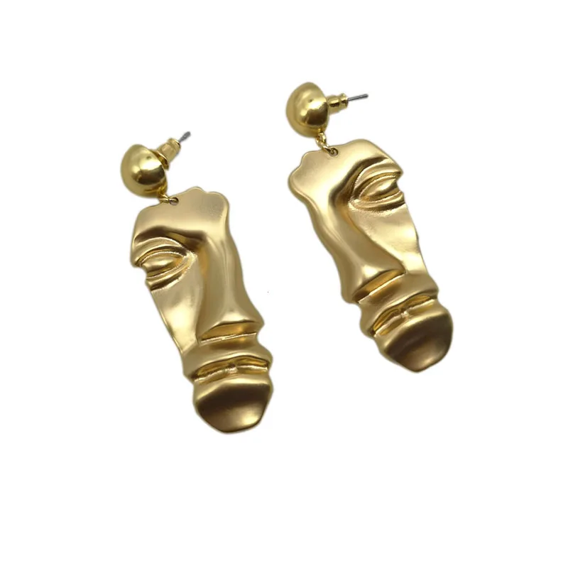 

Maya Earrings Human Head Fashion Jewelry Hot Selling Vintage Stud Earrings