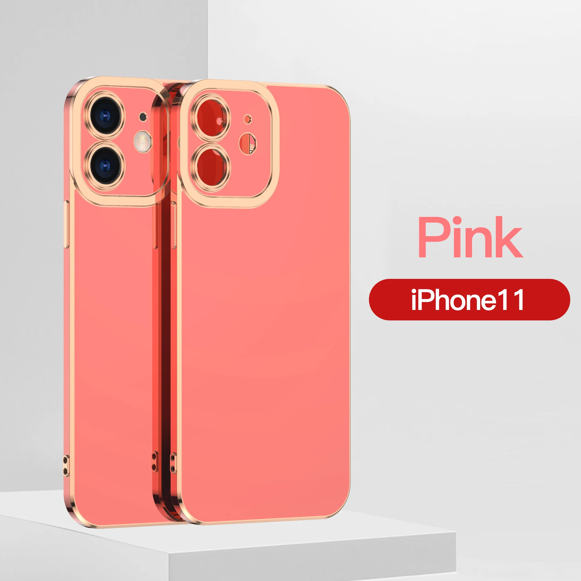 

Fashion Electroplating frosted phone Case for iPhone11, Six colors