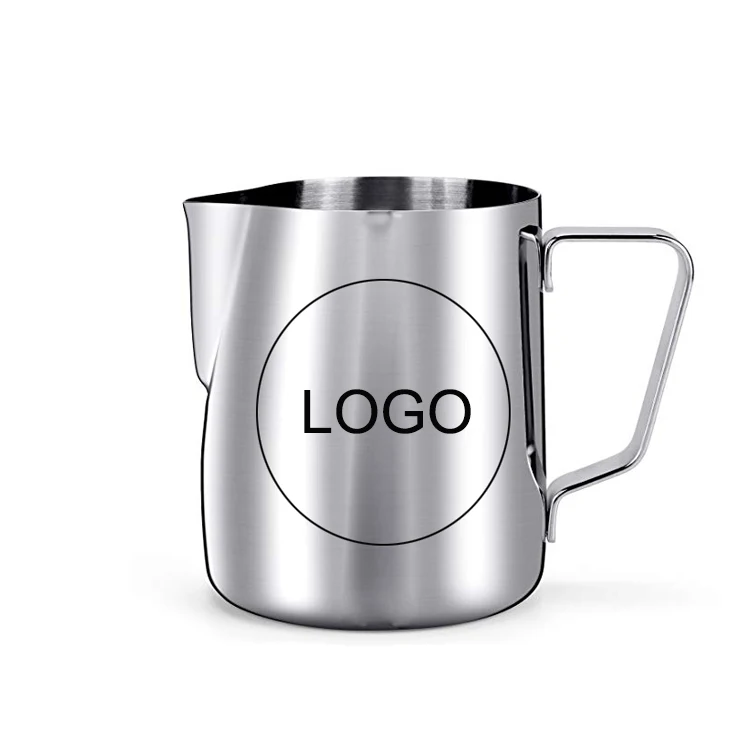 

coffee milk jug with stainless steel for high quality barista milk pitcher