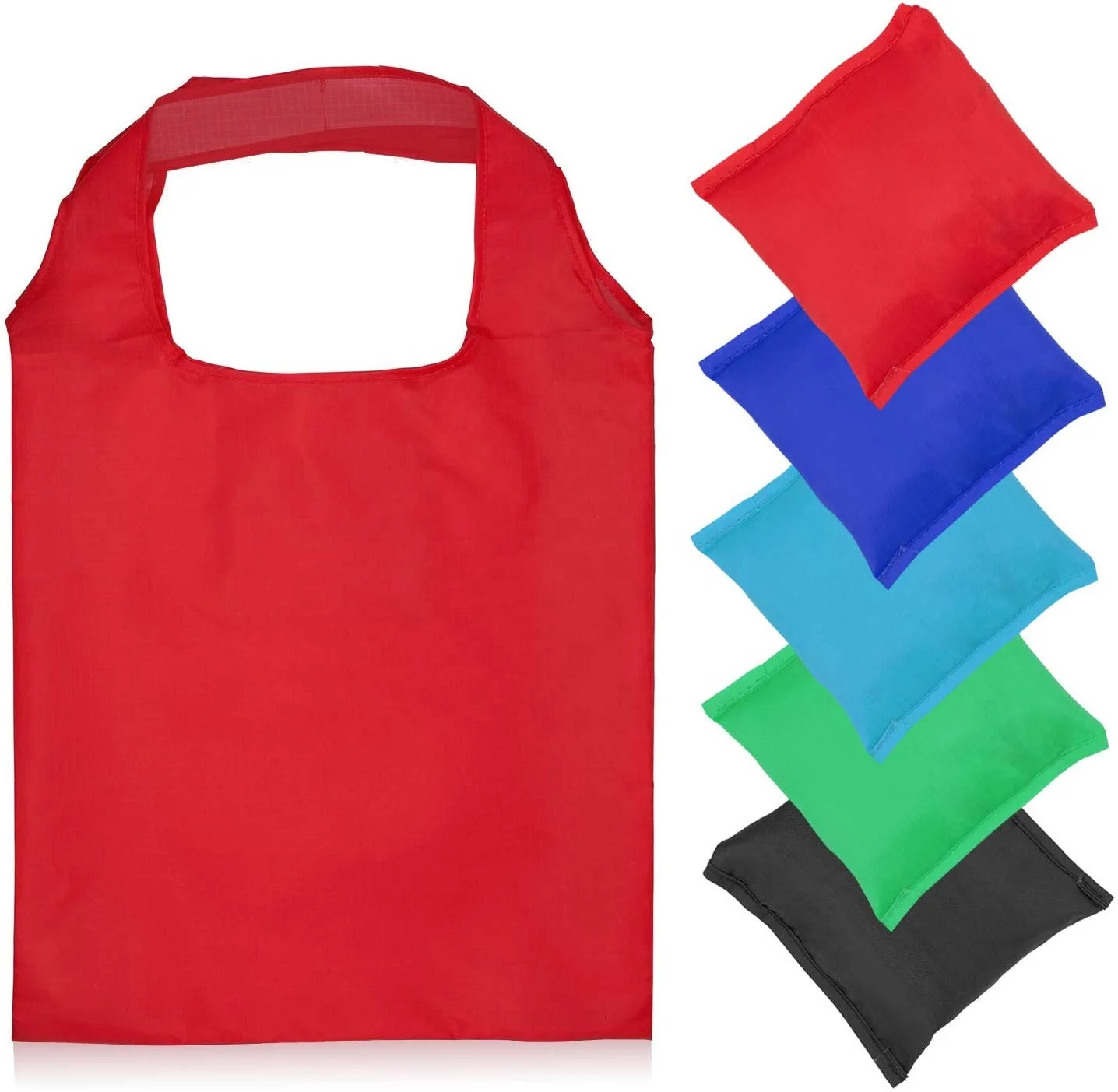 

Foldable Polyester Cheap Shopping Bag, 50 different colors