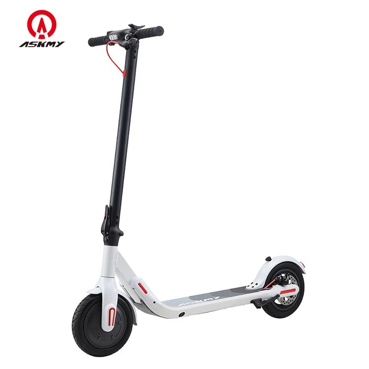 

ASKMY 2020 new design folding Electric scooter adults with high quality and EMC certified 8.5 inch tire 250W motor