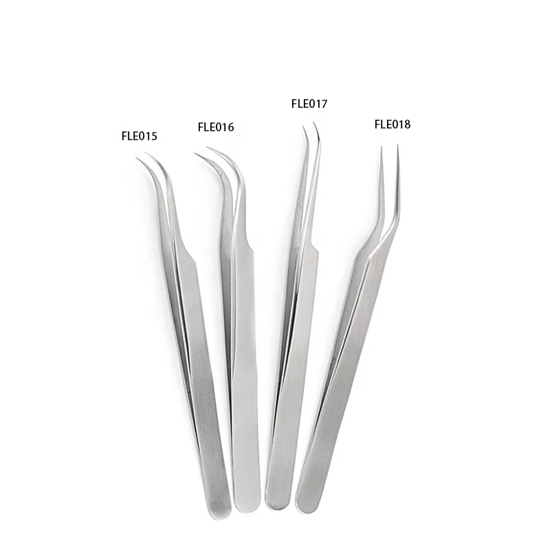 

ELITER Amazon Hot Sell 20/30/40/60 Tip Extensible Tweezer Eyelash Tweezer Eyelash Extensible Tweezer Russian Volume Tweeter