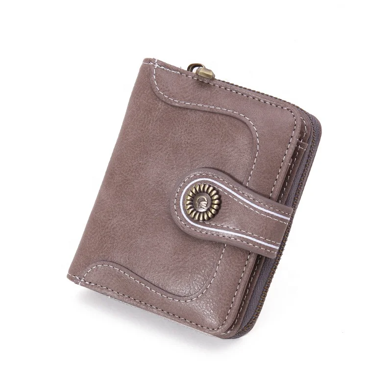 

MIYIN Fashion Wallets for Women Small WalletLeather Multi-purpose card clip Lady Short Wallet