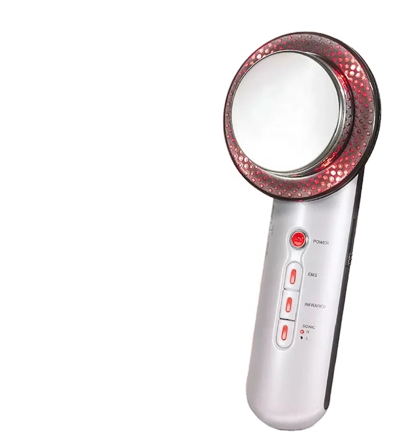 

Sengfi Portable Home Use Body Shaper Mini 3 in 1 Infrared EMS Muscle Stimulator Beauty Personal Body Slimming Machine, White