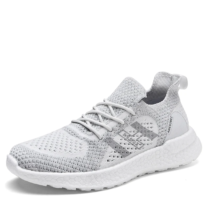 

2021 Wholesale Fashion Fabric Mesh Lightweight and breathable Running Sneakers Low Price Running Sports Shoes