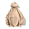 2019 New Fashion Letter Printing Transparent Pocket Hooded Plus Size Jacket Mens Windbreaker