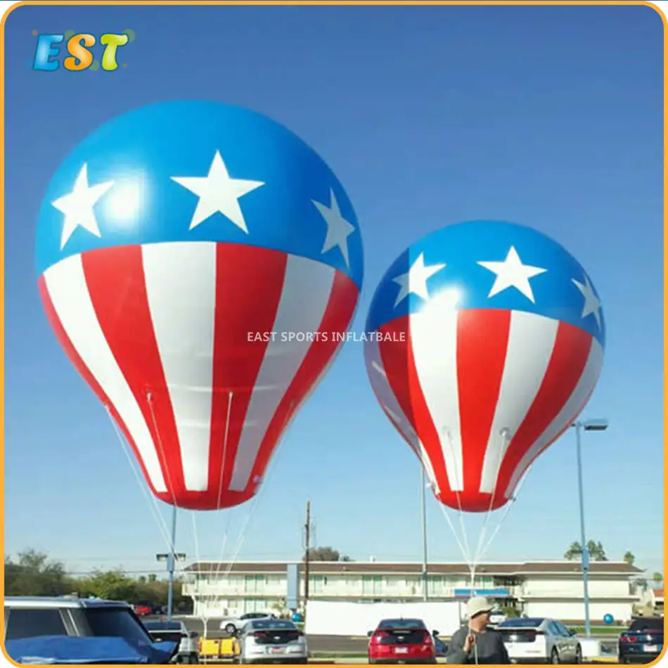 

1.8m Factory price PVC advertising giant inflatable air balloon for outdoor