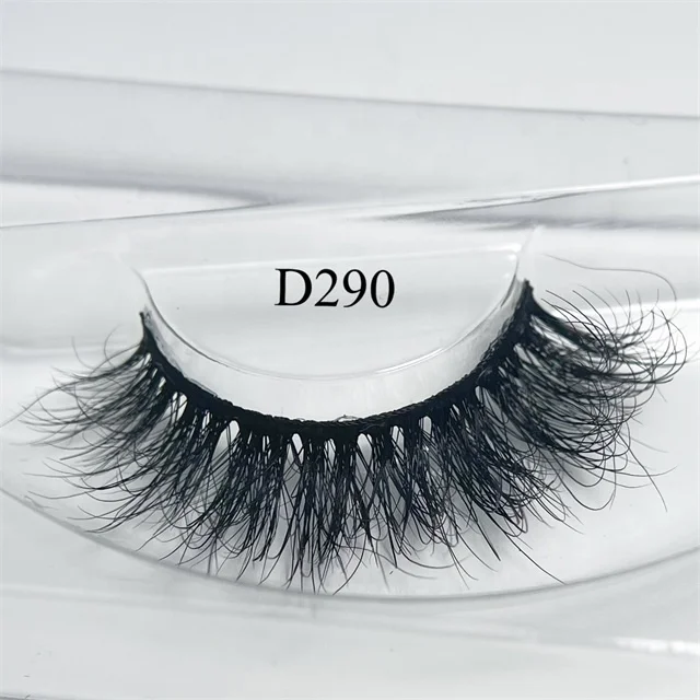 

D290 Wholesale Private Label striplashes wholesale lash cases lashes3d wholesale vendor 15mm mink eyelashes vendor