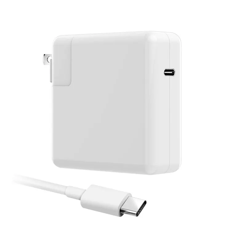 

HUNDA Amazon Chargeur UK EU US laptop for macbook charger 45w 61w 65w for apple macbook pro air charger L T tip 13 15 17 Inch, Black/white