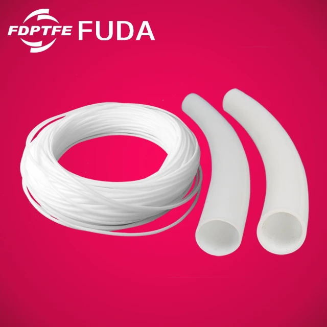 
1mm 2mm 3mm 4mm 5mm 6mm white virgin ptfe plastic extruded tube 