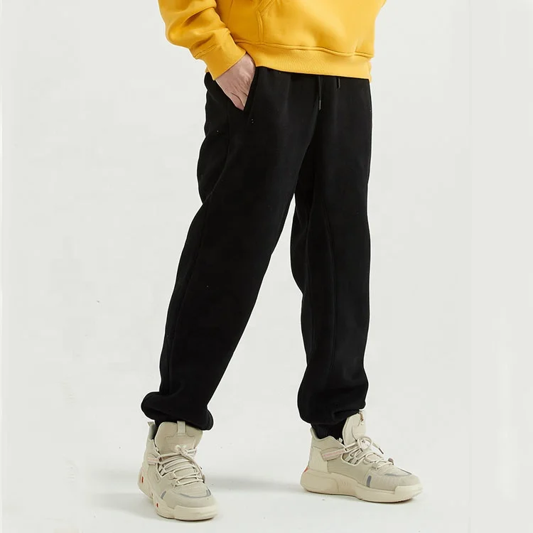 

2021 solid color unisex unisex drawstring sweatpants 100% cotton new arrival