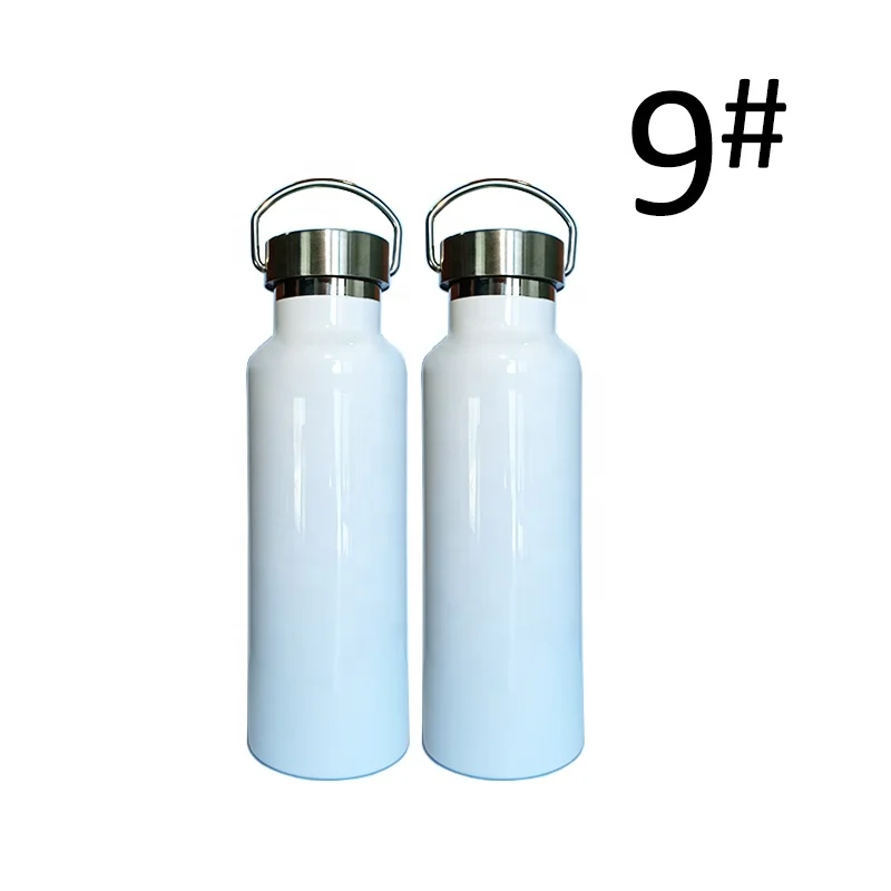 

No9-500ml sublimation blank Stainless steel narrow mouth water bottle, Customized color for 500ml narrow mouth water bottle