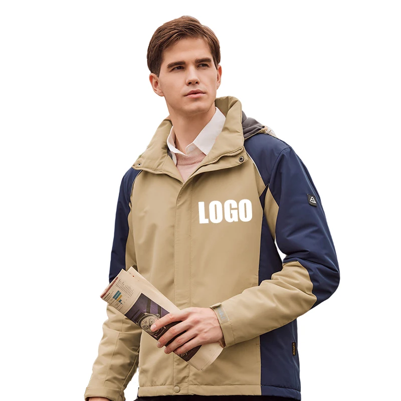 

HIGHT quality plus size men's Custom jackets Big and Tall Jackets Windbreaker Hoodie Jacket Coat With Zipper, Picture shows