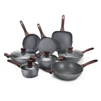 

ALUMINUM COOKWARE WITH PAINTING HANDLE