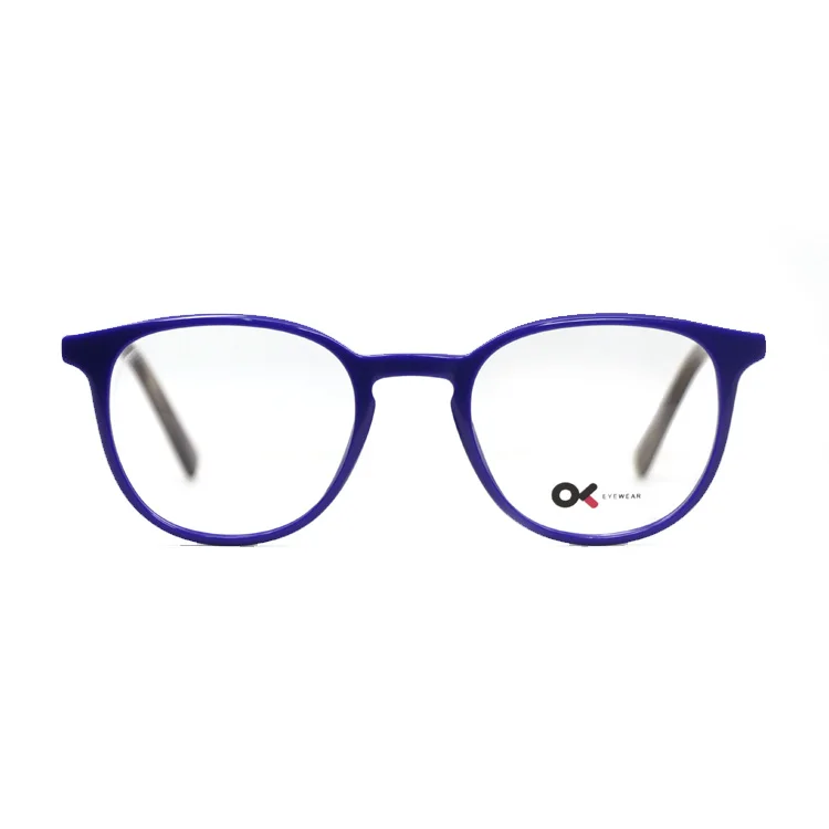 

93201 C5 Hot Selling Fashion Round Eyewear Frames Optics