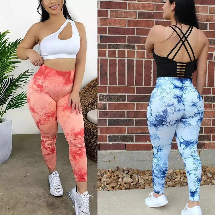 

Collant De Sport Yoga Tayt Tie Day Joga Pants Women High End Tie Yoga Pants Leggings Women Tie Dye Leggings For Women