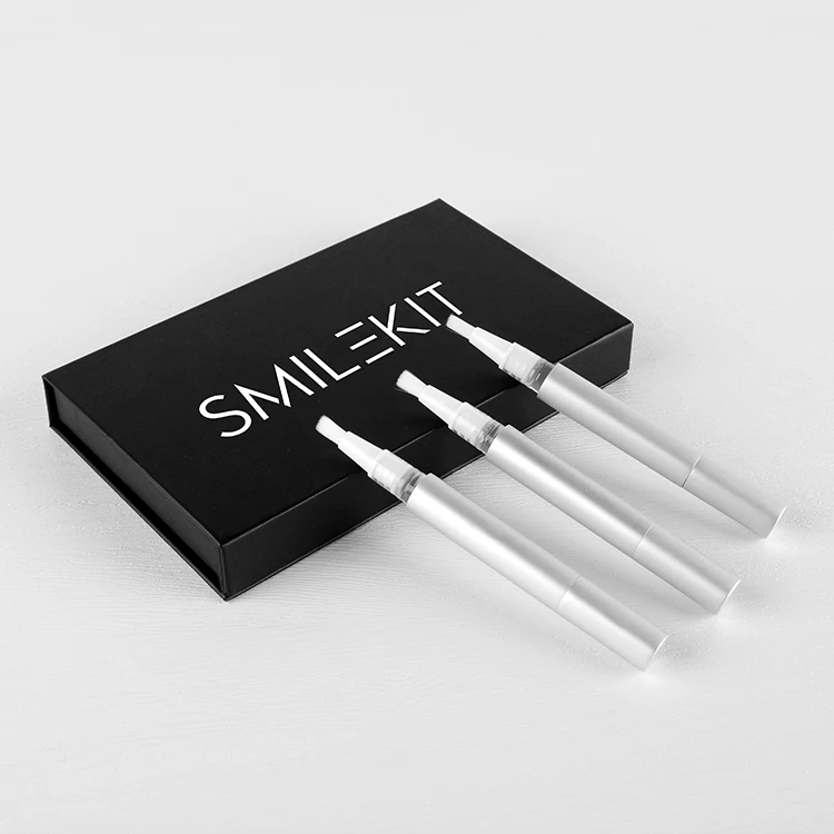 

smilekit ISO approved non peroxide private label teeth whitening pen