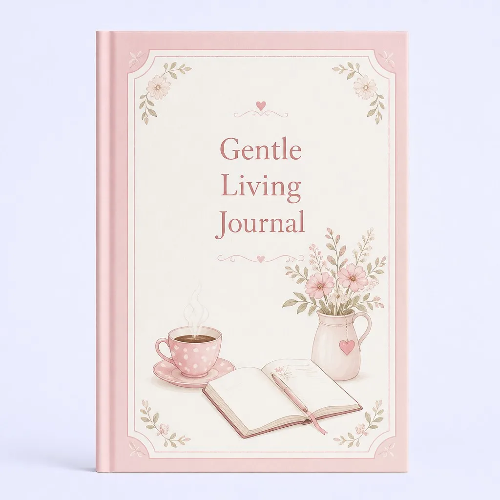 Gentle Living Journal Front Cover