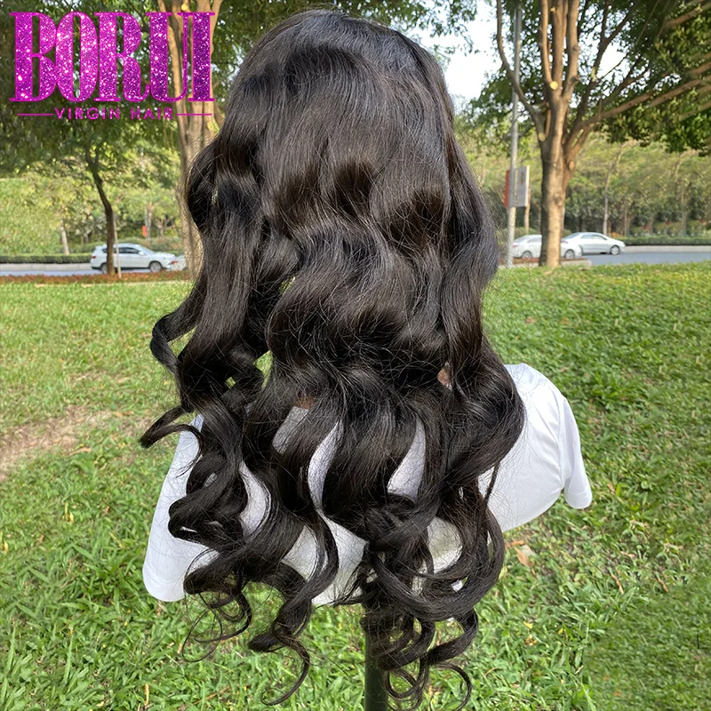 

BoruiHair hd thin lace wig indienne en gros with factory price