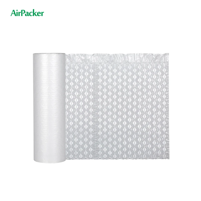 Bubble Roll Wrap Inflatable Protective Packaging Insert Roll Air Bag Cushion Film Air Pillow Edge Protector Packing Material