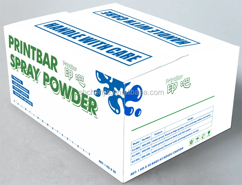 PrintBar Nanoscale Anti Set-off Spray Powder for offset printing machine Manufacturer direct sales