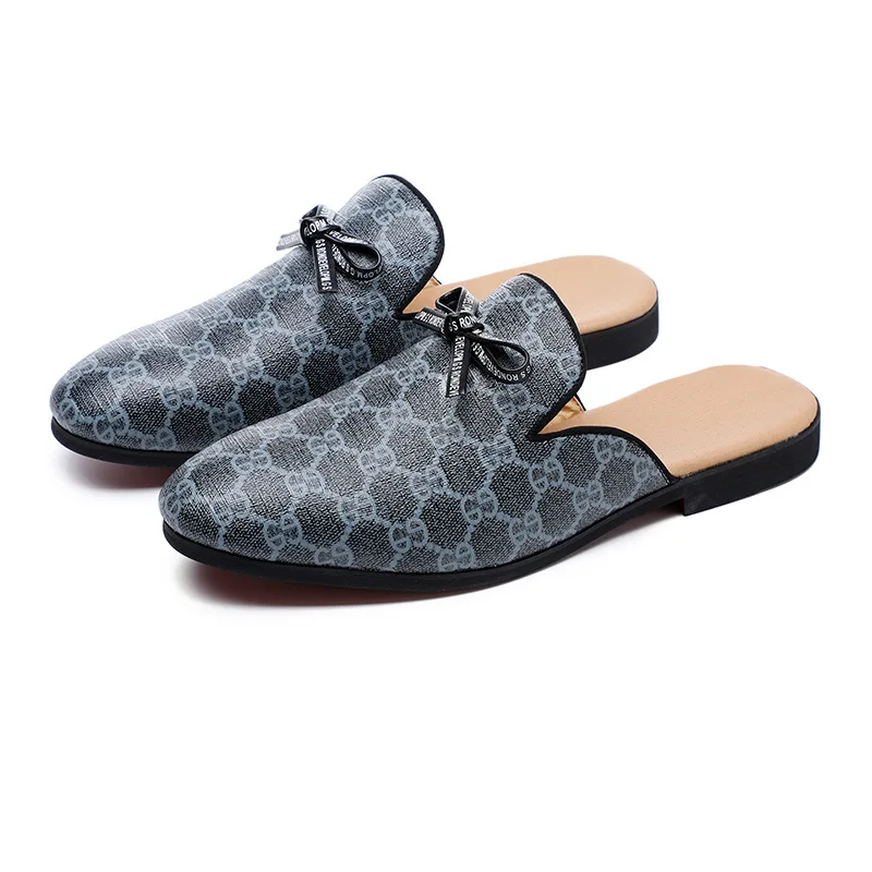 

2020 fashion Baotou lazy half slippers male fashion web celebrity sandals