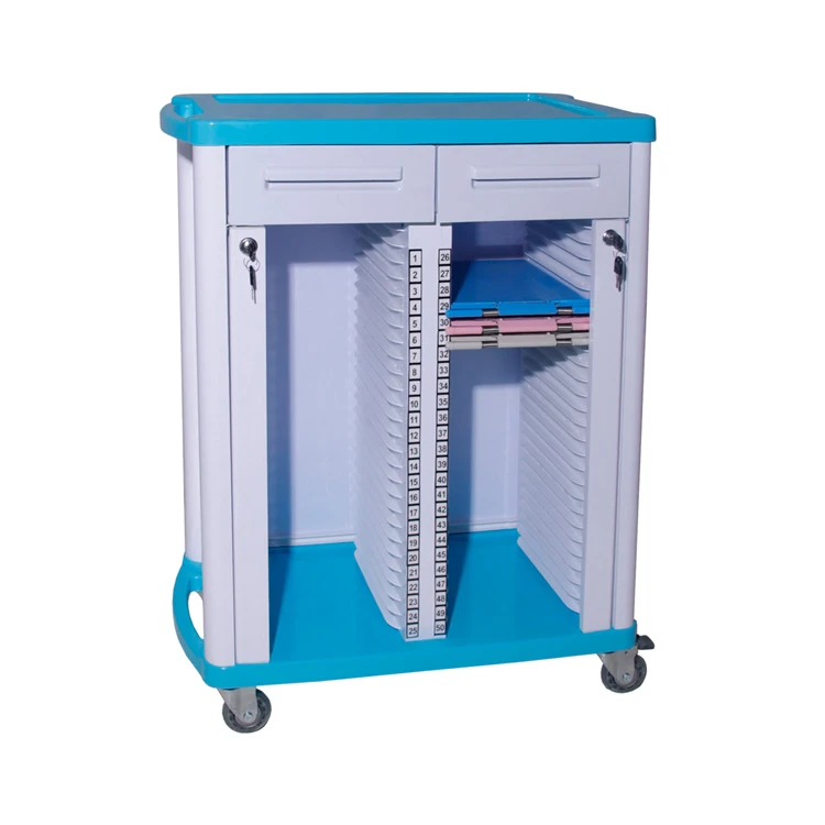 Medical Device Patient File Plastic Cart With Drawers Buy Medical