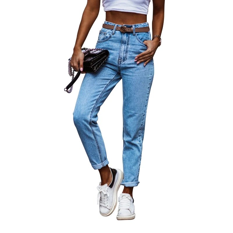 

low price good quality female Hot Selling women jeans denim Slim pantalones jeans women, Blue