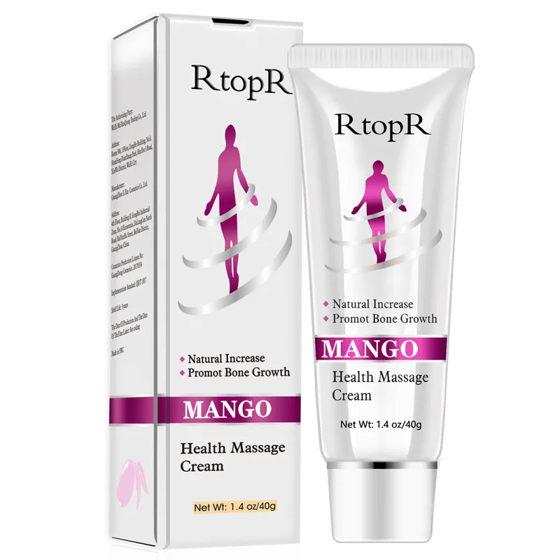 

RtopR Mango Health Massage Cream Natural Increase ,Promote Bone Growth Height Increasing Growth Boosting Conditioning