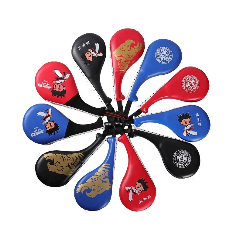 

Hot Sales Martial Arts Karate Kickboxing Training Sparring Target Taekwondo Kicking Pad, As picture