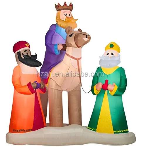 Huge Christmas Inflatable 3 Wisemen Nativity Holiday - Buy Christmas ...