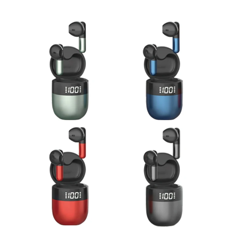 

wholesale 5.0 sport gaming tws earbuds deep bass earphone touch control headset with charging box