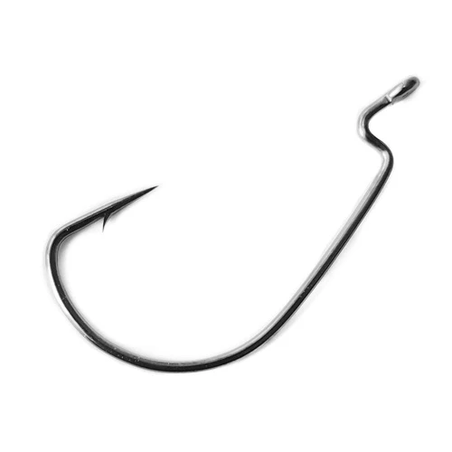 

High quality fishing worm hook cranked wide super alloy barb fishing accessories fishing tackle