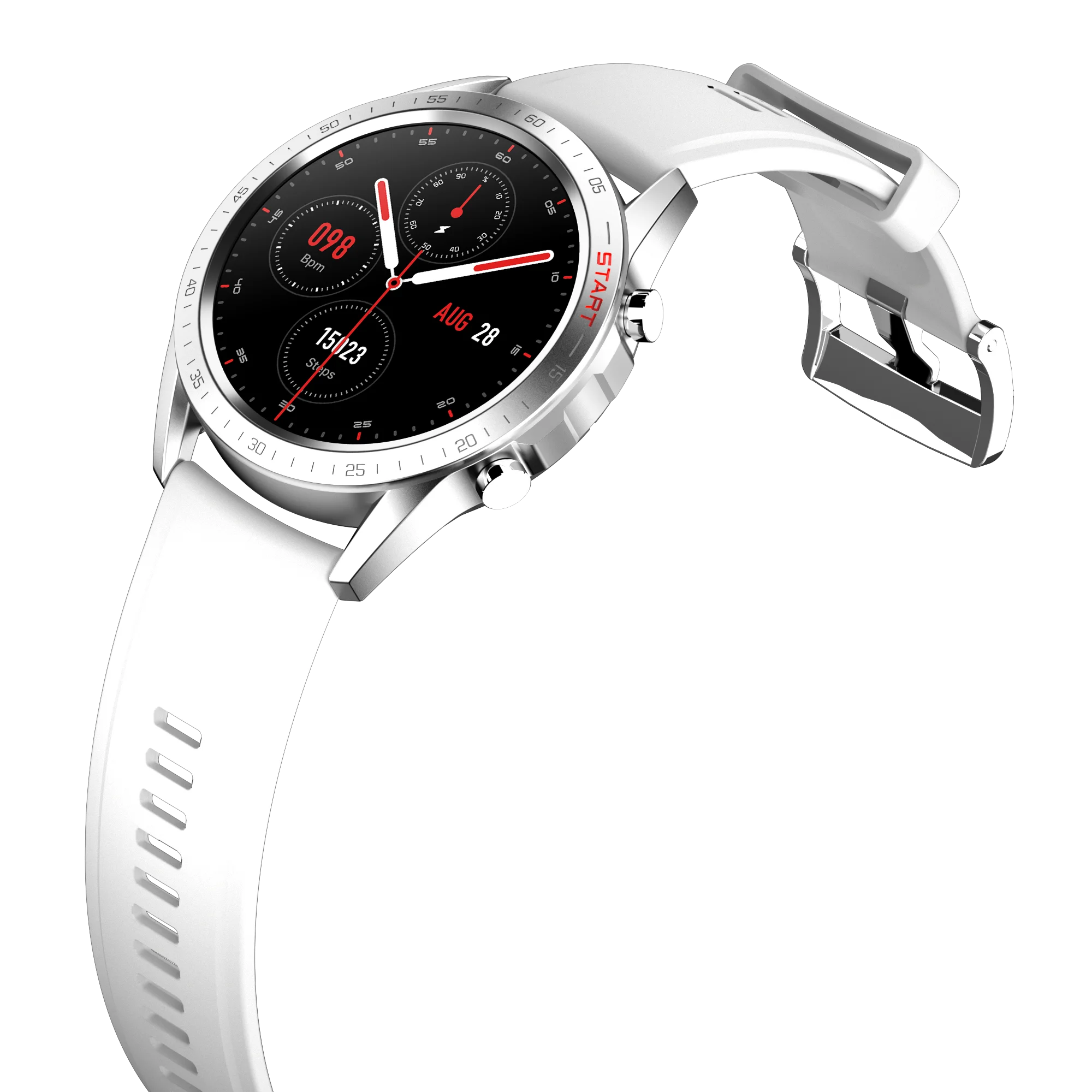 

GOOFOUND A50 Android and iOS 1.28" for kid Phone Call Waterproof Fitness Sleep Tracker Blood Oxygen Heart Monitor Smart Watch