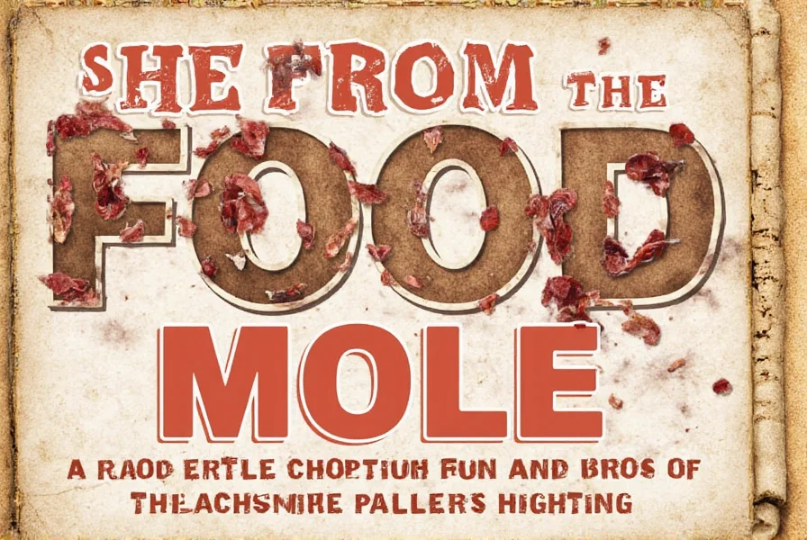 what is the food mole a spicy guide for enthusiasts and pros