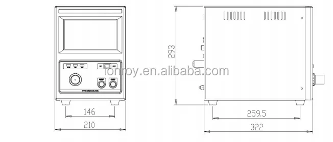 Mobile Phone Lens Waterproof test Equipment/ Air Leakage Tester Air Tightness Leak Detector