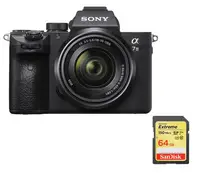 

SONY Alpha A7 III Mirrorless Digital SLR Camera KIT SEL 28-70MM F3.5-5.6 OSS Lens + 64GB SD card