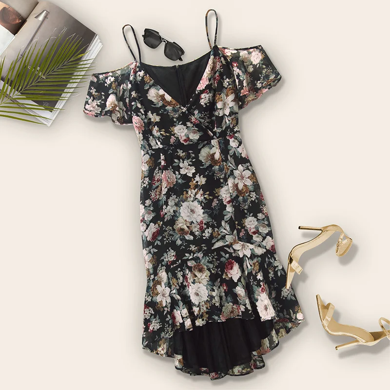 

New arrives 2021 plus size women's dresses are elegant and graceful women chiffon clothing dress