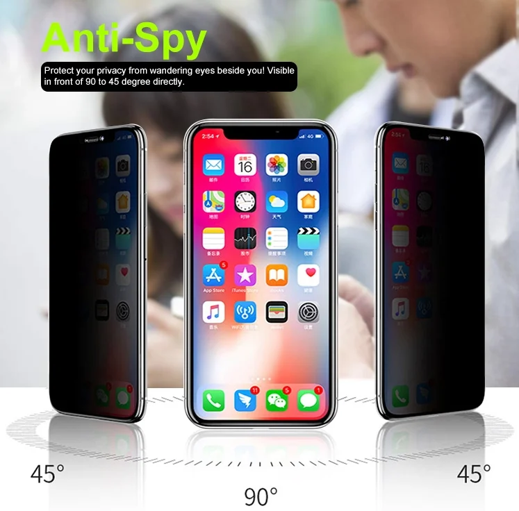 Anti Blue Ray Cellphone Film Privacy Screen Protector For Ip Xs Mas/11 ...