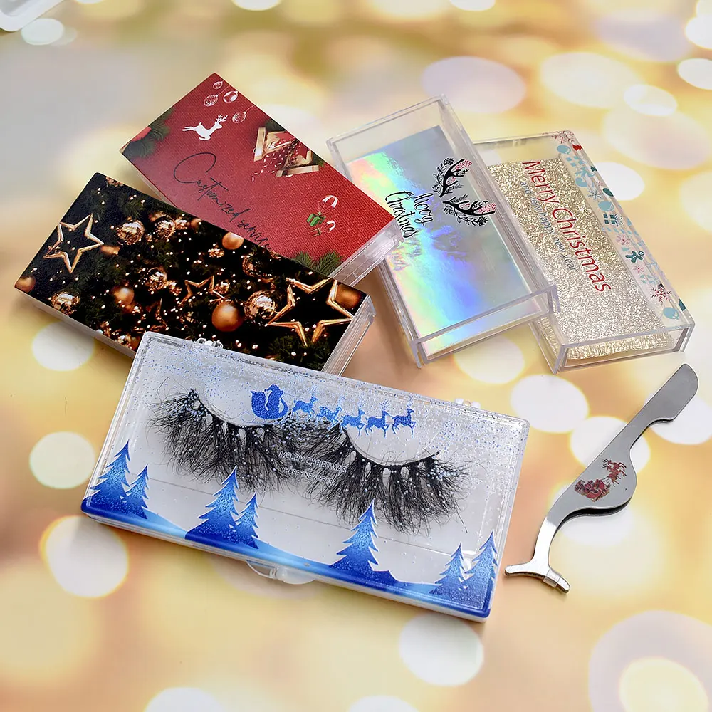 

Factory price empty eyelash packaging box private label Acrylic lash box OEM mink eyelash eyelash case plastic box, Many colors can choose