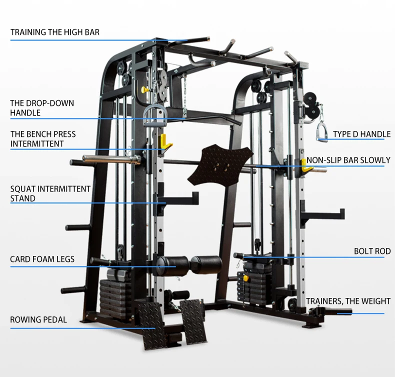 Ldh Fitness Bodybuilding Equipment Sport Multifunctional Shelf Gym