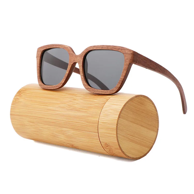 

Polarized Handmade Mens Sun glasses Men Gafas Oculos De Sol Mader wooden sunglasses 2020, Mix color or custom colors